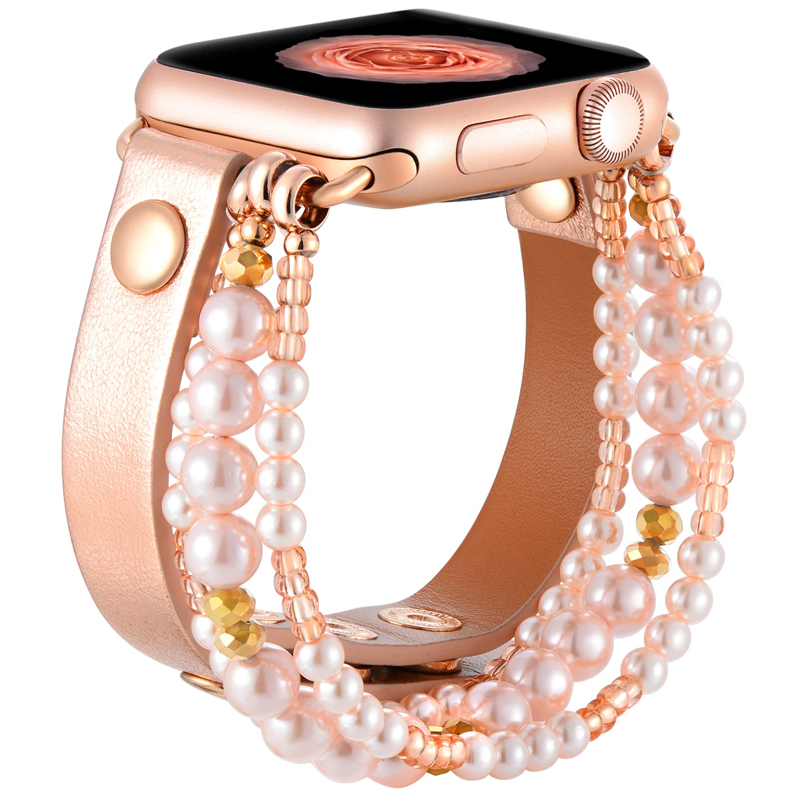 Rose Gold/Pink 38/40/41mm Best apple watch bands in use, Apple watch band , Applewatchbands.us