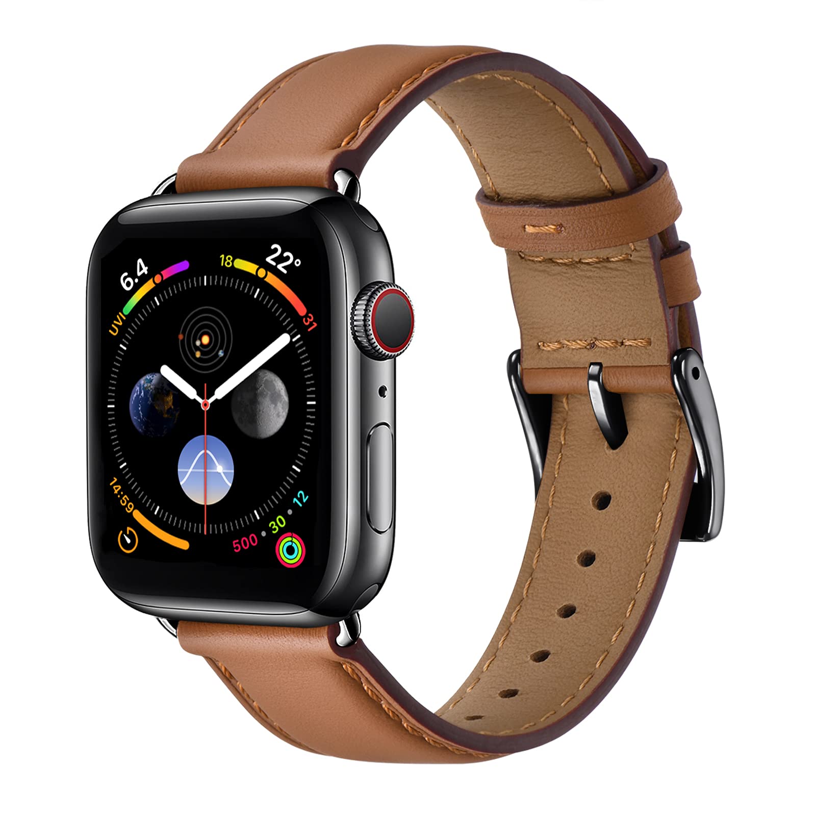 Black/Starlight 49mm/46mm/45mm/44mm/42mm(Series 3 2 1) Best apple watch bands in use, Apple watch band , Applewatchbands.us