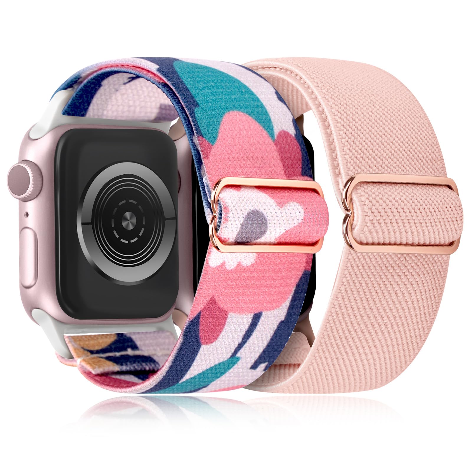 Abstract Flower+ Pink 42mm(Series 3)/44mm/45mm/46mm/49mm Best apple watch bands in use, Apple watch band , Applewatchbands.us