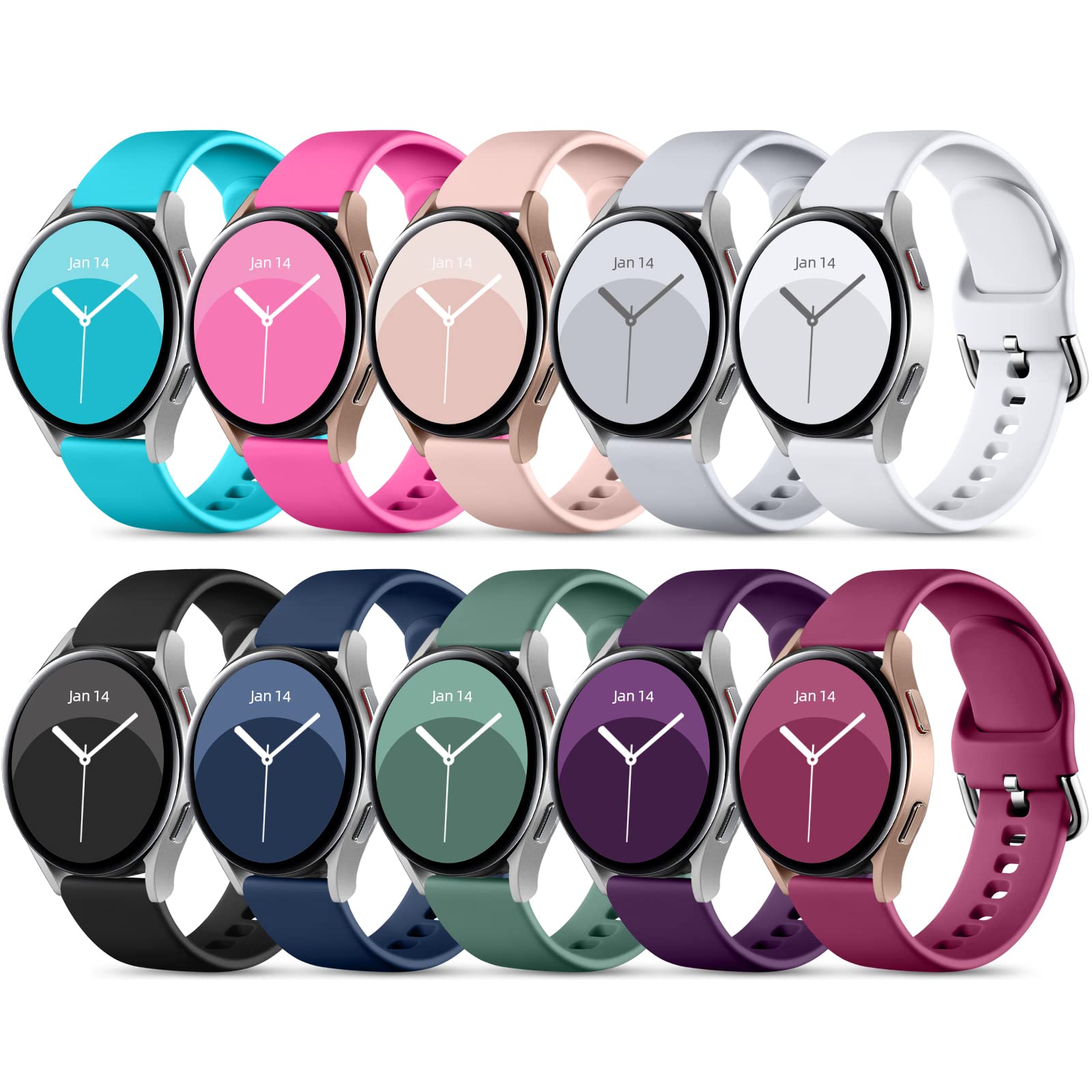 Black/Navy Blue/White/Gray/Fuchsia/Plum/Pink Sand/Pine Green/Teal/Rose Small Best apple watch bands in use, Apple watch band , Applewatchbands.us