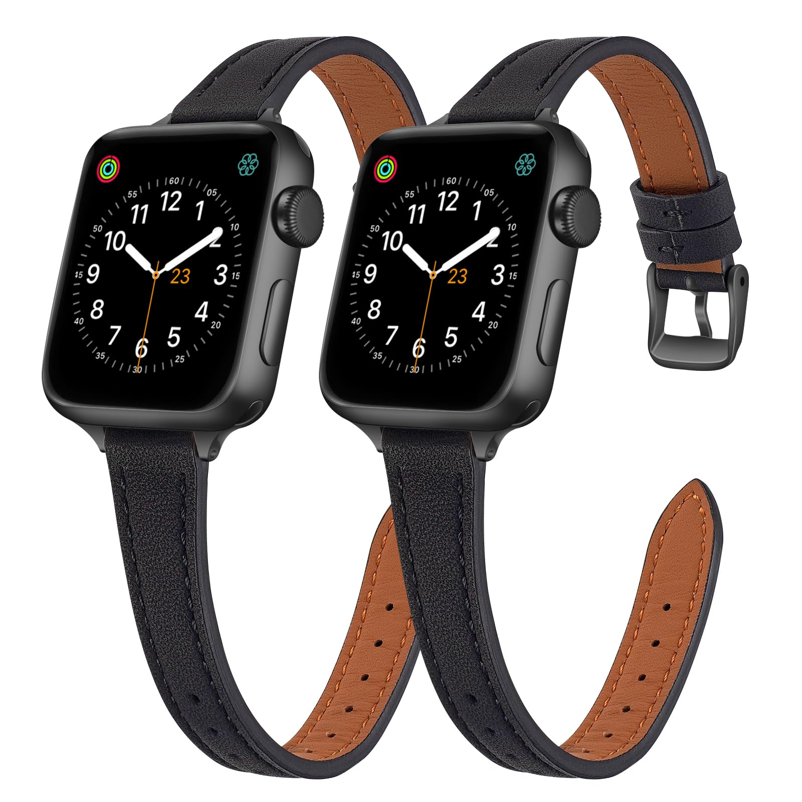 Black/Black for Rose Gold 38mm/40mm/41mm/42mm(Series 10) Best apple watch bands in use, Apple watch band , Applewatchbands.us