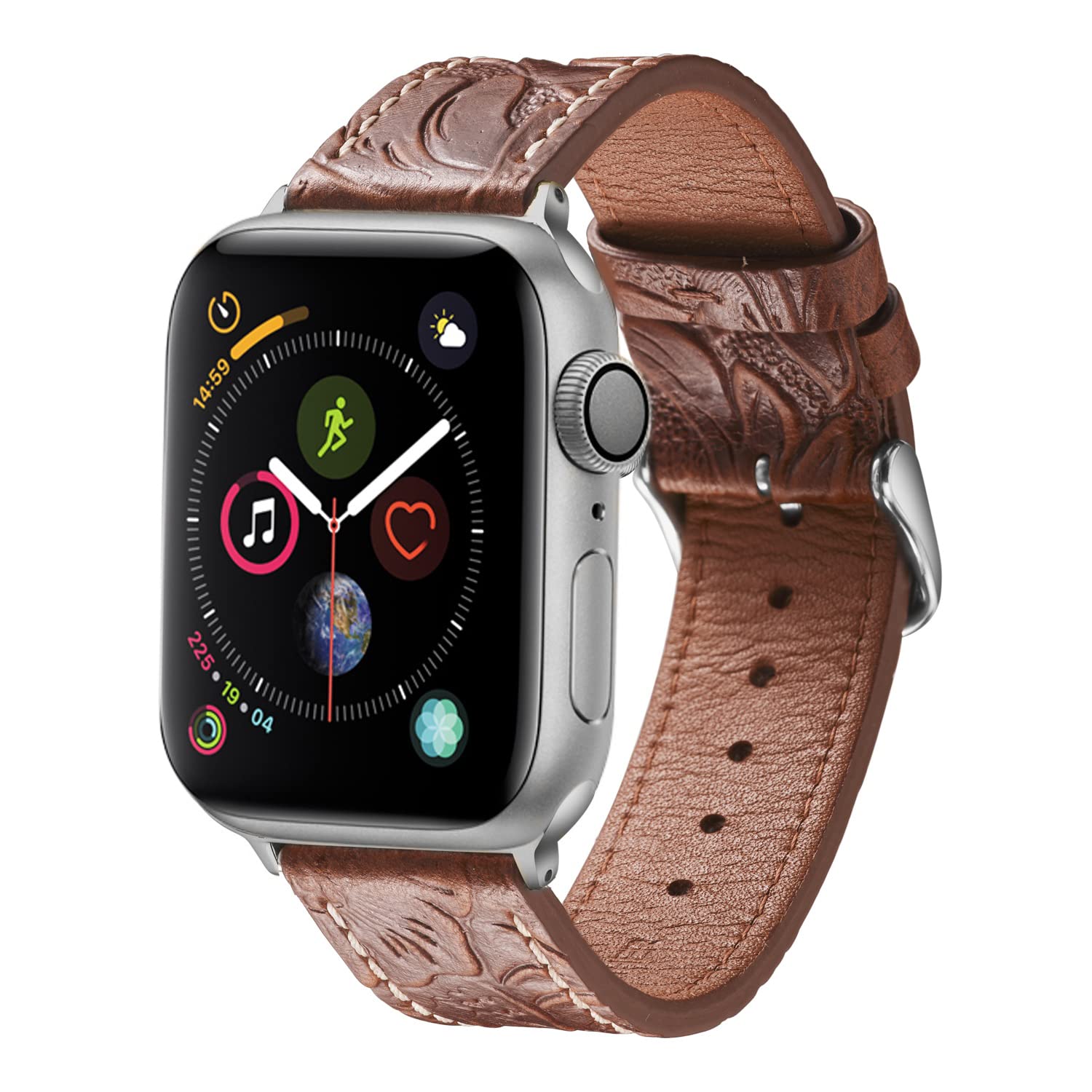 Brown&Black Buckle 38/40/41mm Best apple watch bands in use, Apple watch band , Applewatchbands.us