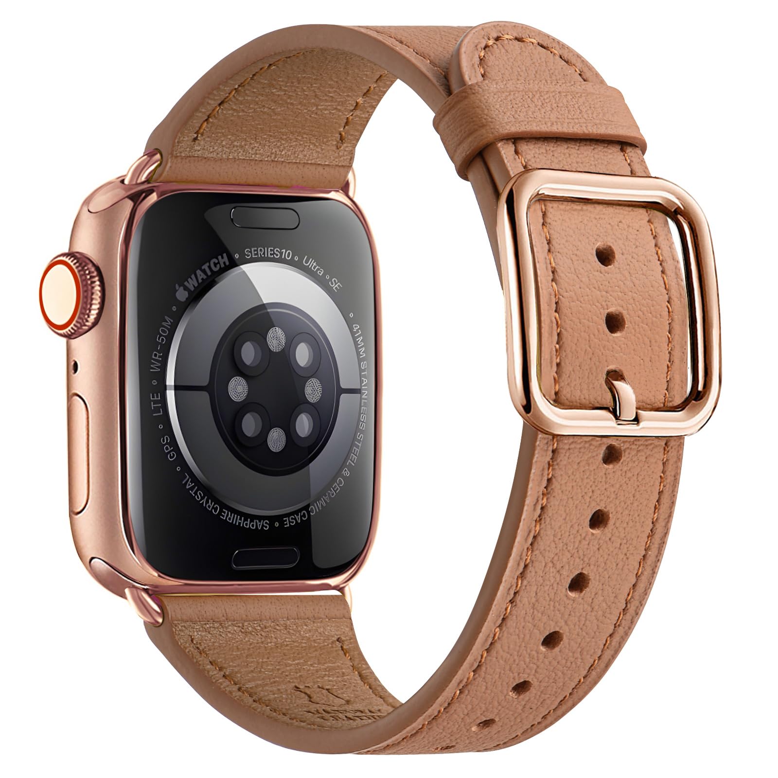 Black/Rose Gold 38mm/40mm/41mm/42mm(Series 10) Best apple watch bands in use, Apple watch band , Applewatchbands.us