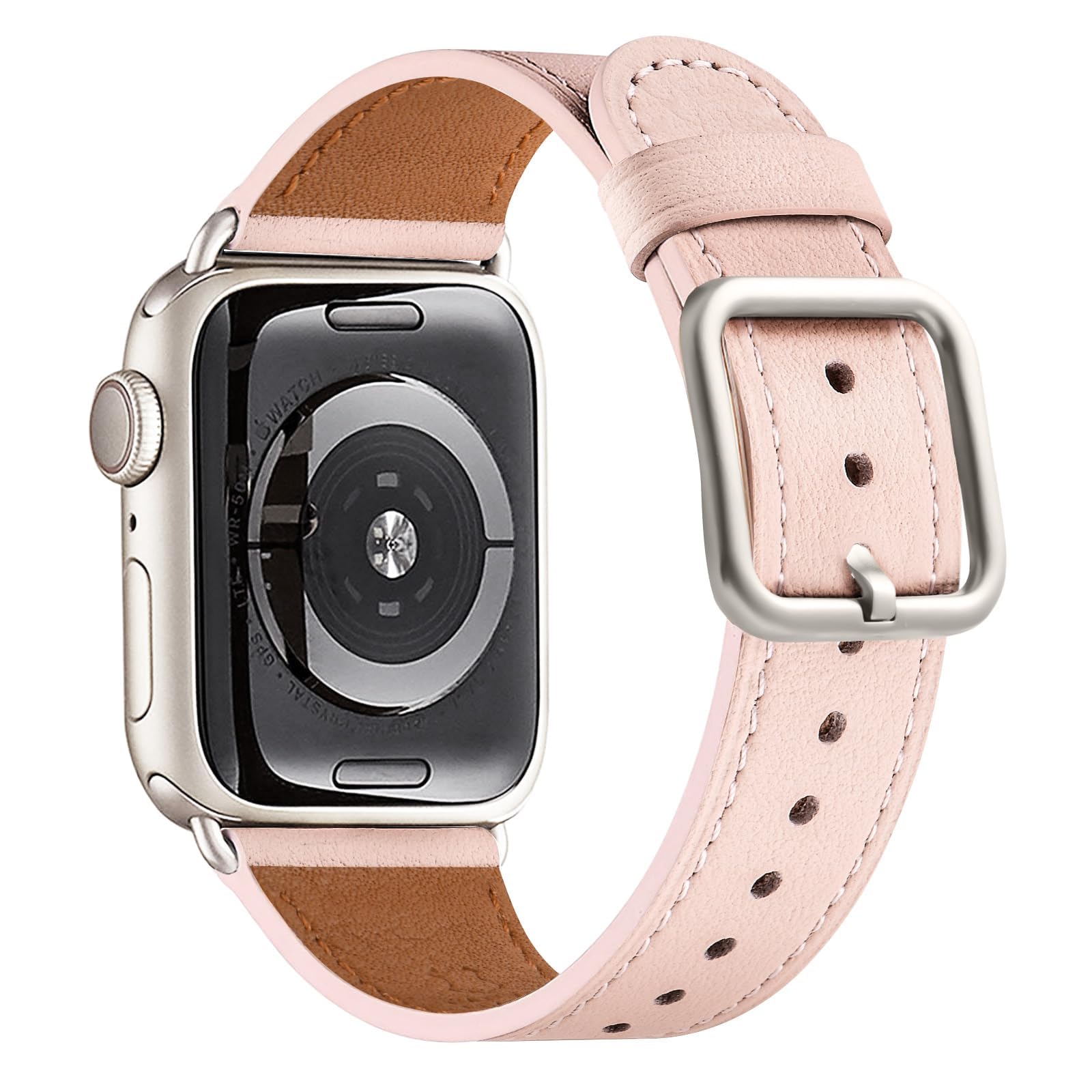 Pink Sand/Starlight 38mm/40mm/41mm/42mm(Series 10) Best apple watch bands in use, Apple watch band , Applewatchbands.us