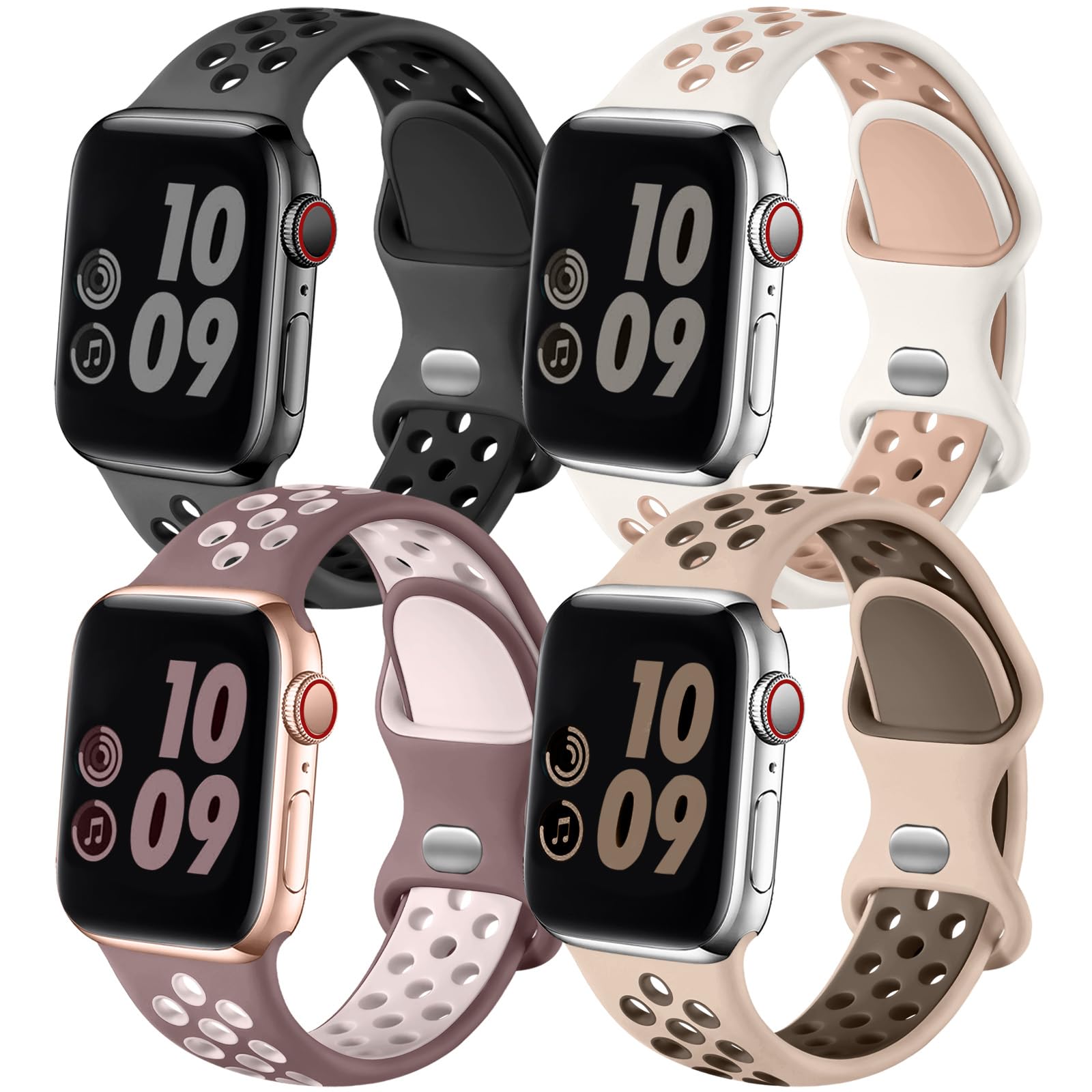 PinkBrown/SmokePurple/PolarsternMilkyTea/AnthraciteBlack 38mm/40mm/41mm/42mm(Series 10) S/M Best apple watch bands in use, Apple watch band , Applewatchbands.us