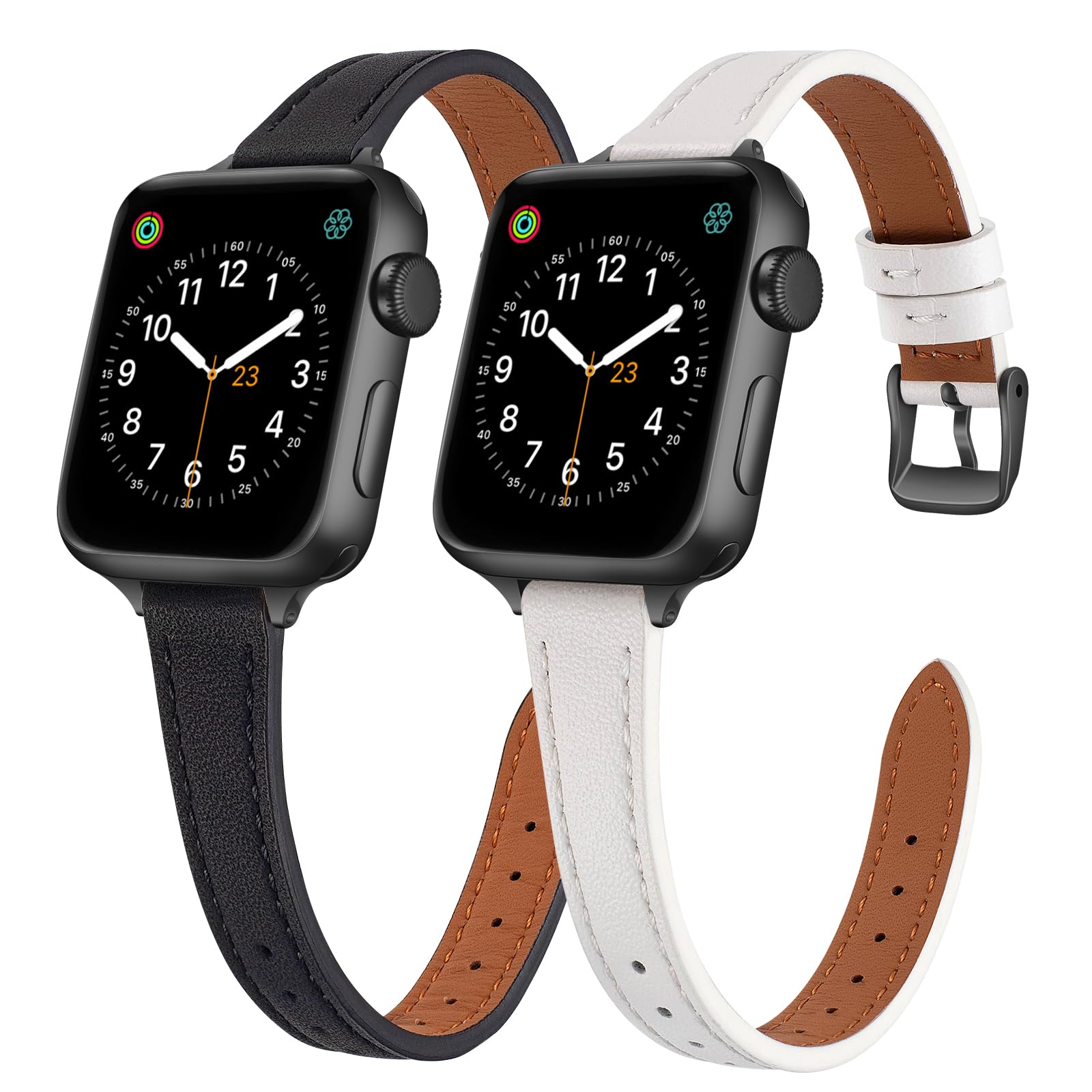 Black/White for Black 38mm/40mm/41mm/42mm(Series 10) Best apple watch bands in use, Apple watch band , Applewatchbands.us