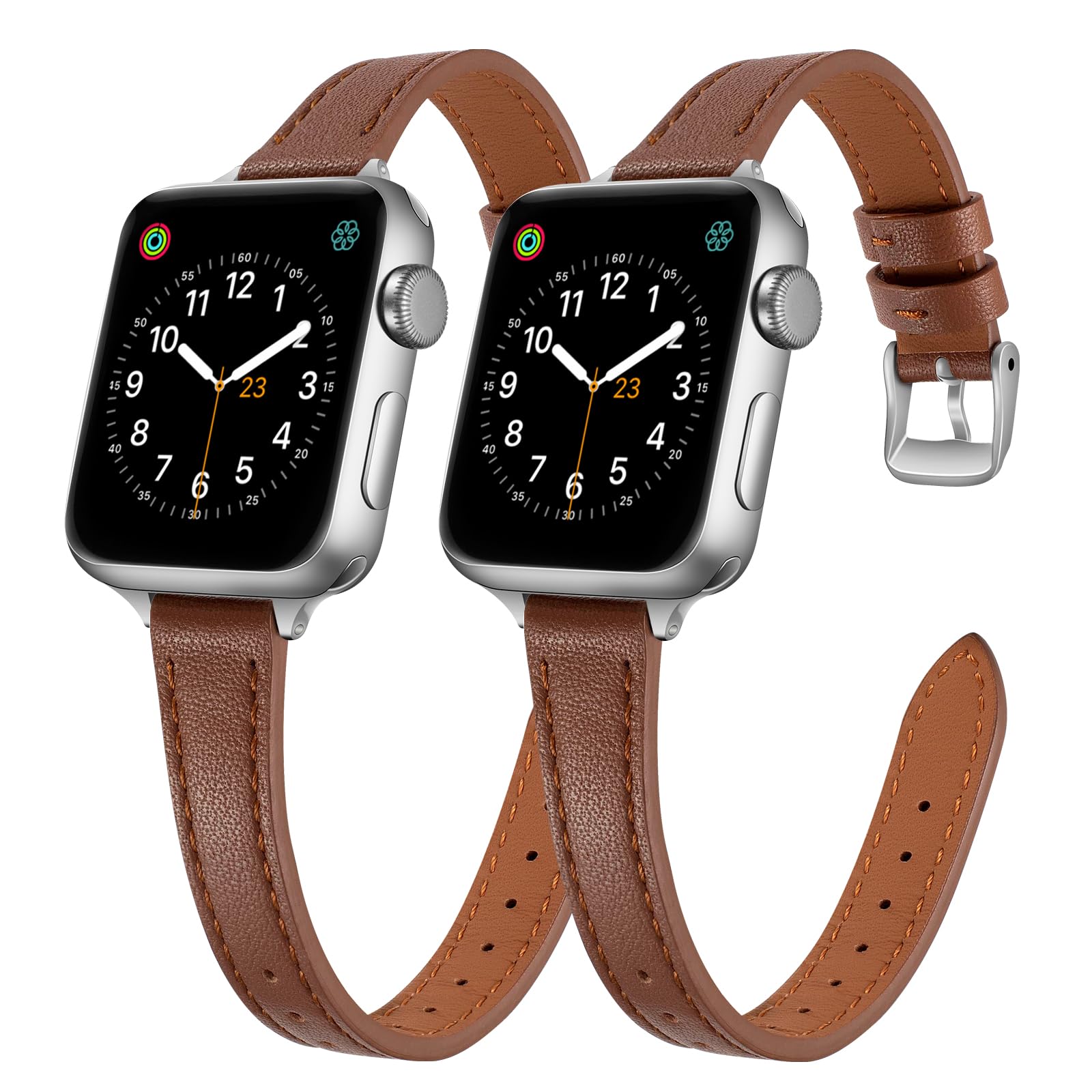 Brown/Pink for Golden 44mm/45mm/46mm/49mm/42mm(Series 3 2 1) Best apple watch bands in use, Apple watch band , Applewatchbands.us