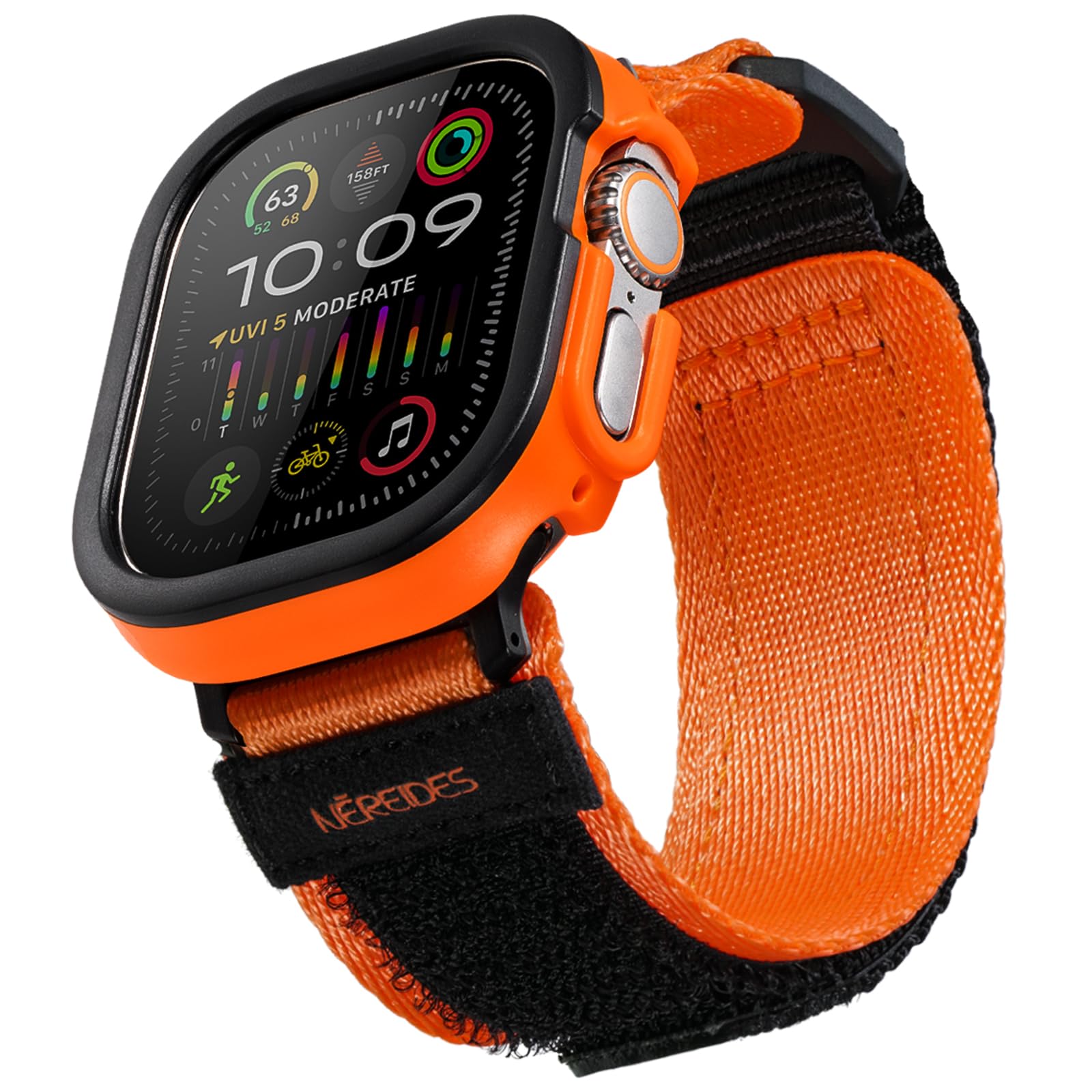 Orange 49mm Best apple watch bands in use, Apple watch band , Applewatchbands.us