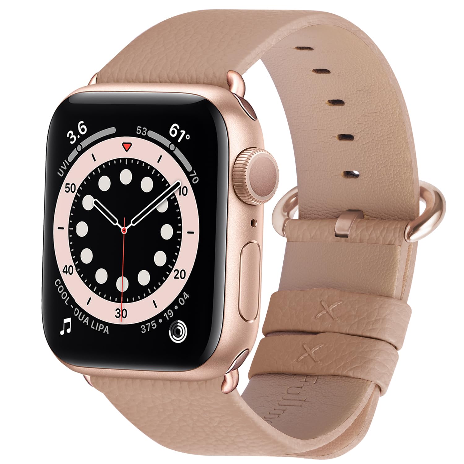 Beige/rose gold 38mm/40mm/41mm/42mm(Series 10) Best apple watch bands in use, Apple watch band , Applewatchbands.us