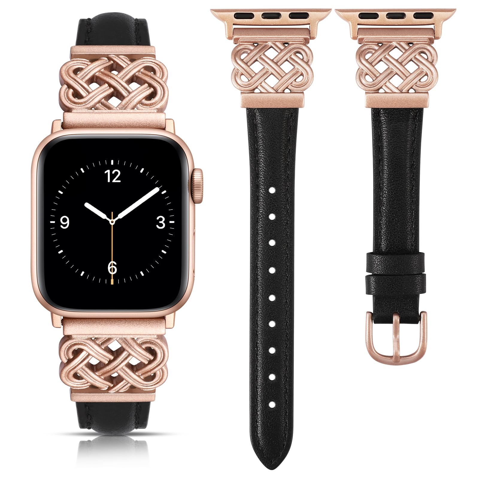 Brown/Starlight 38/40/41/42mm(Series 10) Best apple watch bands in use, Apple watch band , Applewatchbands.us