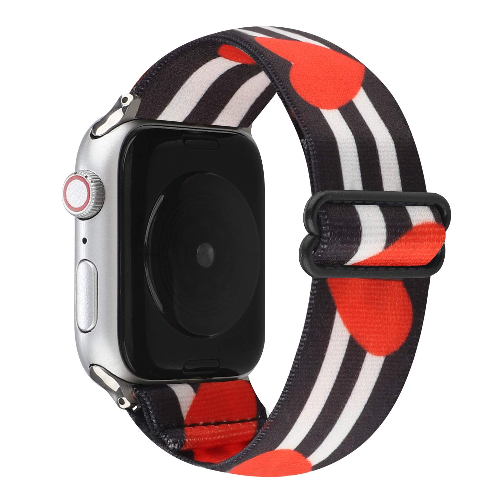 Red Heart/Stripe 38mm/40mm/41mm Best apple watch bands in use, Apple watch band , Applewatchbands.us