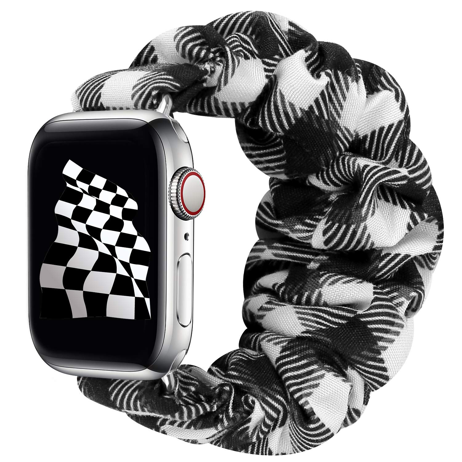 2PC-Black+White 42mm/44mm/45mm-S/M Best apple watch bands in use, Apple watch band , Applewatchbands.us