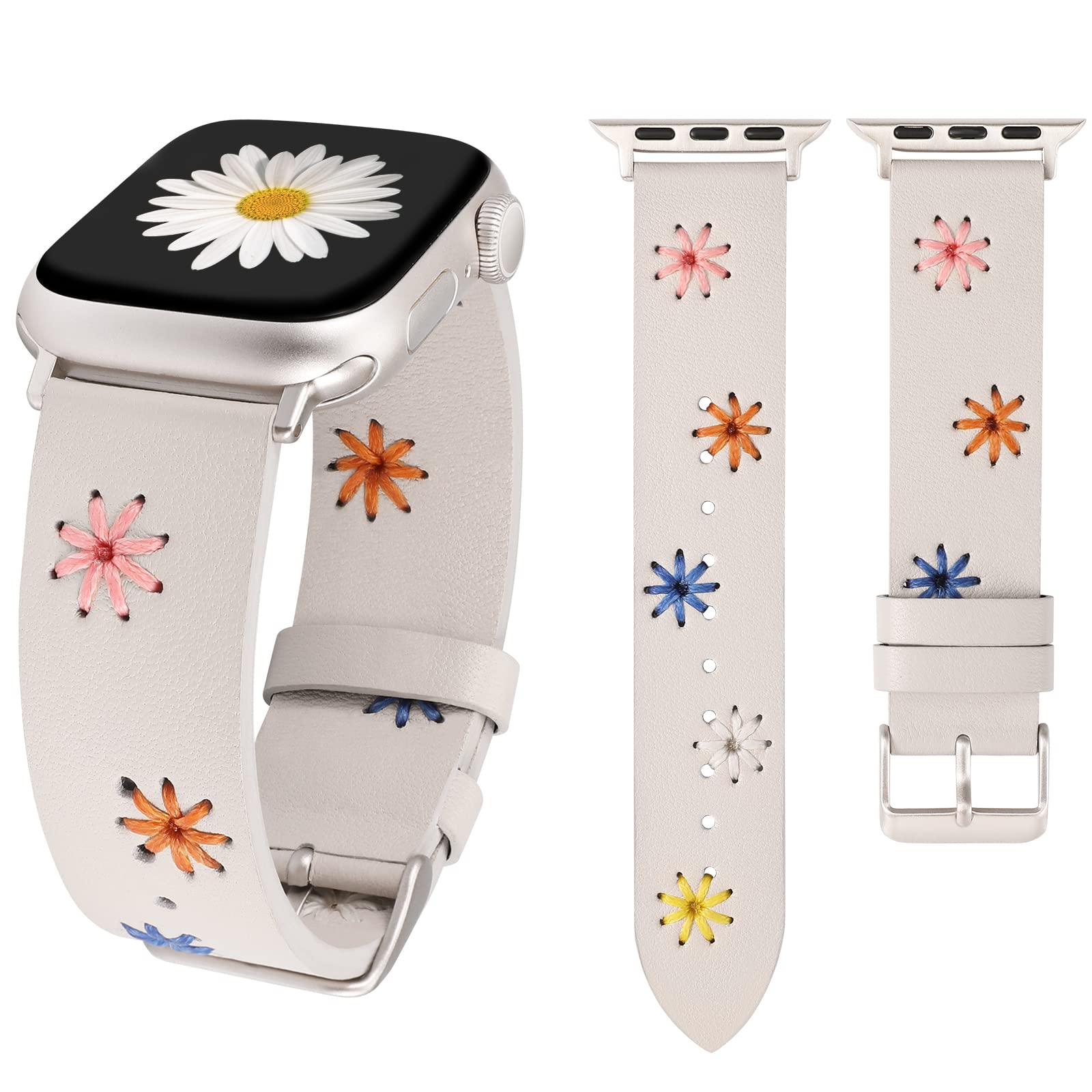 Starlight with Starlight Clasp 38/40/41/42mm(Series 10) Best apple watch bands in use, Apple watch band , Applewatchbands.us