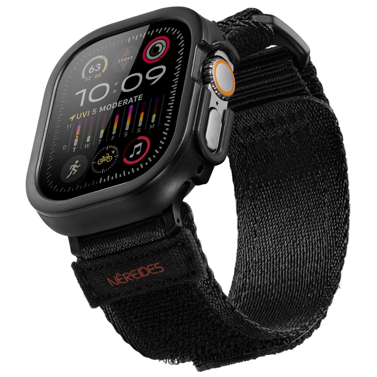 Black 49mm Best apple watch bands in use, Apple watch band , Applewatchbands.us