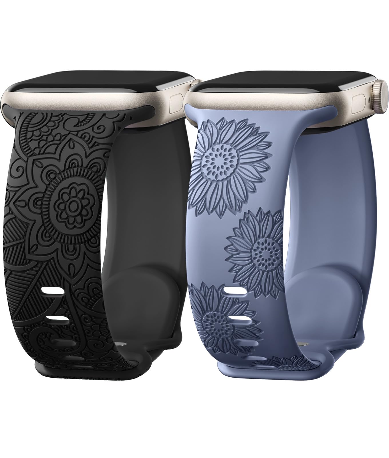 A-Blue Gray+Black 38mm/40mm/41mm/Series 10 42mm Best apple watch bands in use, Apple watch band , Applewatchbands.us