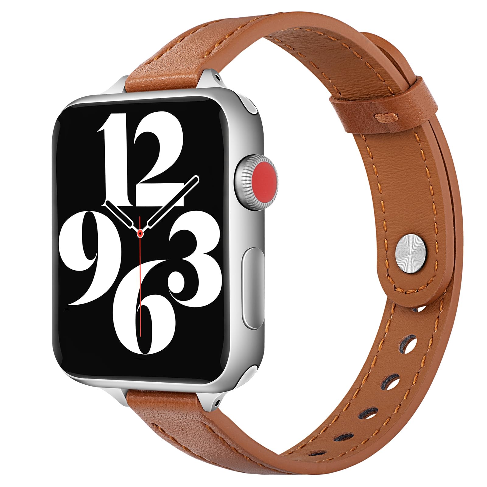 Brown for Silver 42mm/44mm/45mm/49mm Best apple watch bands in use, Apple watch band , Applewatchbands.us