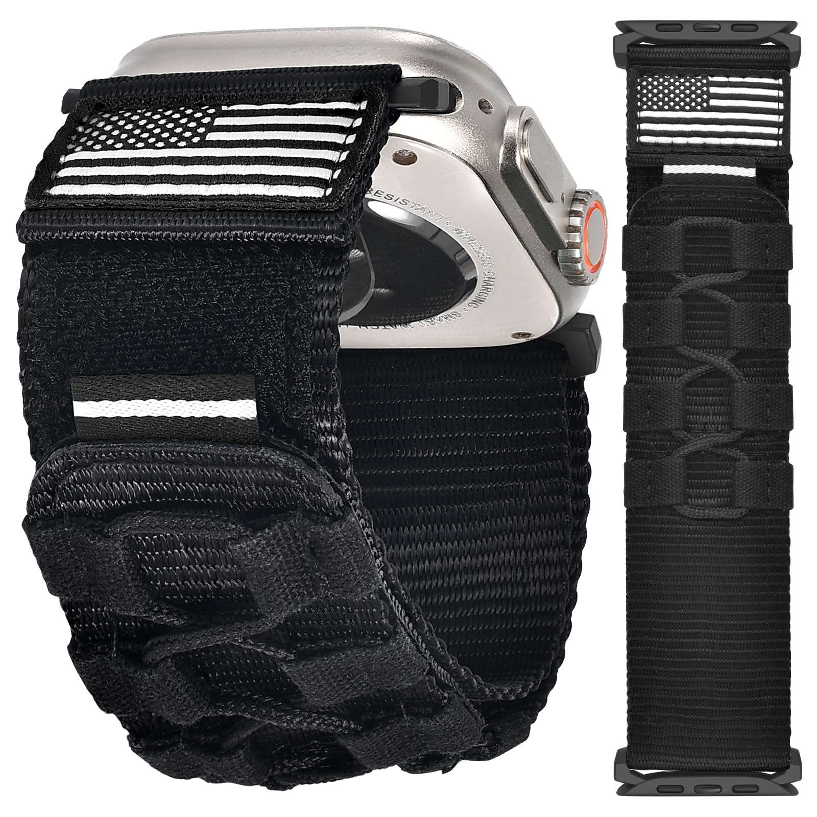 Black 42mm/44mm/45mm/49mm/46mm Series 10 Best apple watch bands in use, Apple watch band , Applewatchbands.us