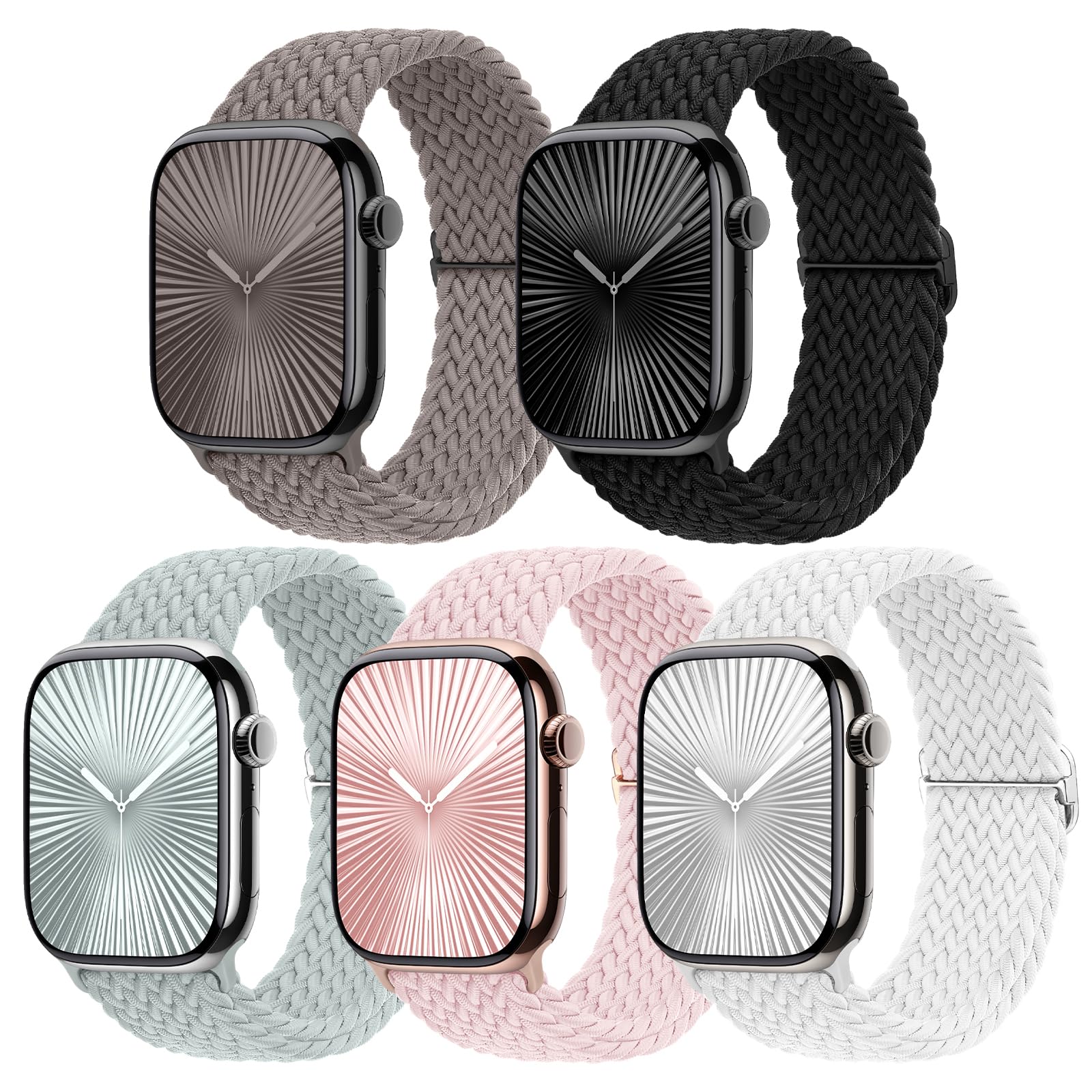 Series9-Clay/Series9-Glitter/Series8-Succulent/White/Black 49MM/46MM/45MM/44MM/42MM(Series 3 2 1) Best apple watch bands in use, Apple watch band , Applewatchbands.us