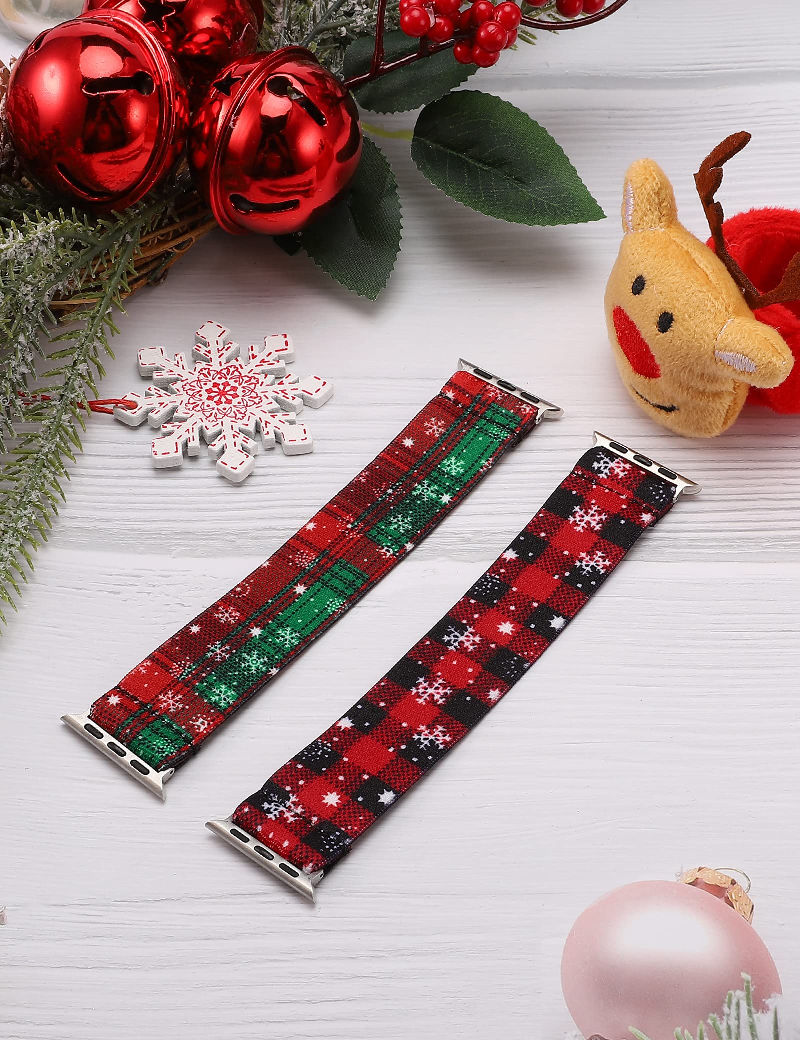 Santa Claus 44/45/46/42mm(Series 3)-S/M(5.5"-6.2") Best apple watch bands in use, Apple watch band , Applewatchbands.us