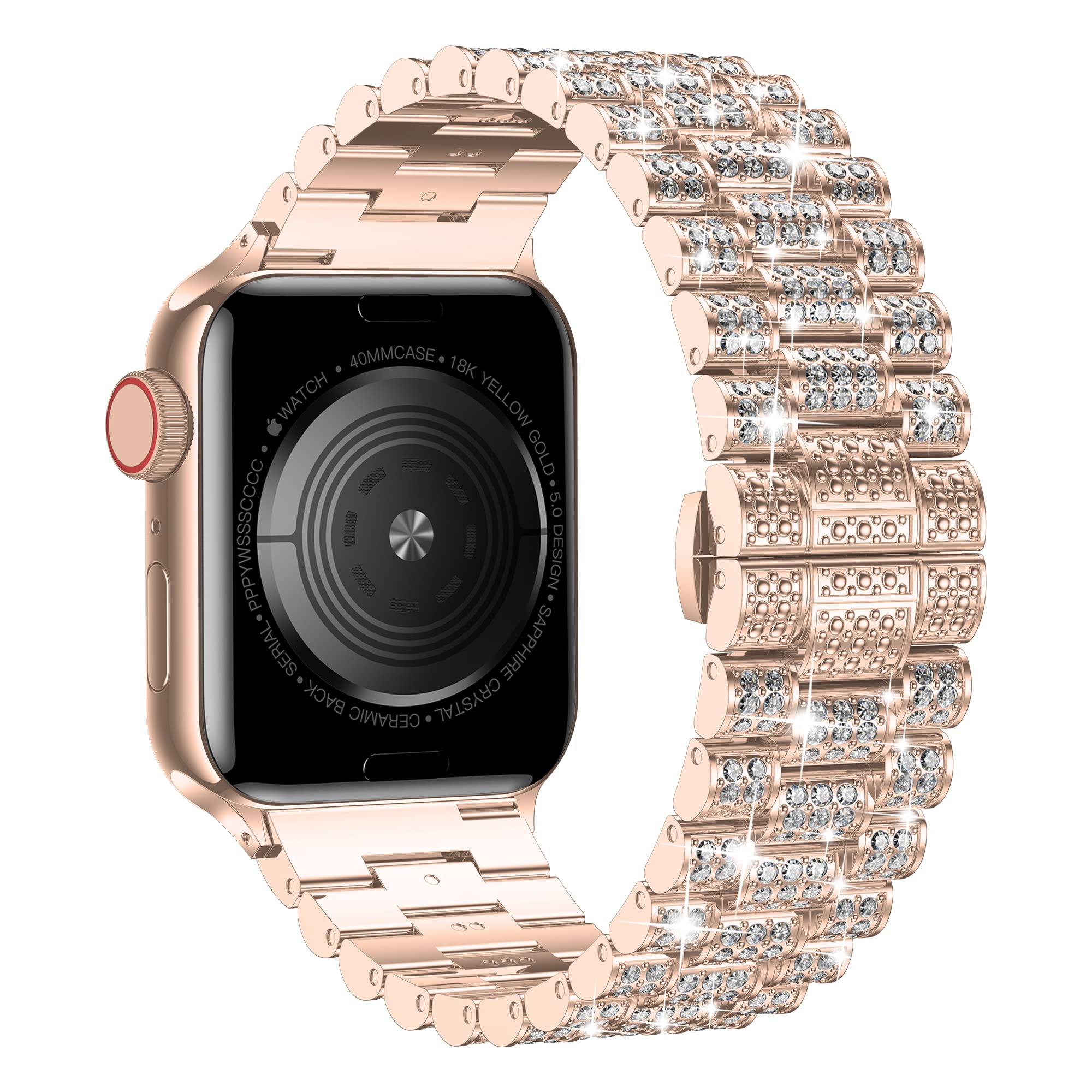 Rose Gold 49mm/46mm/45mm/44mm/42mm(series3) Best apple watch bands in use, Apple watch band , Applewatchbands.us