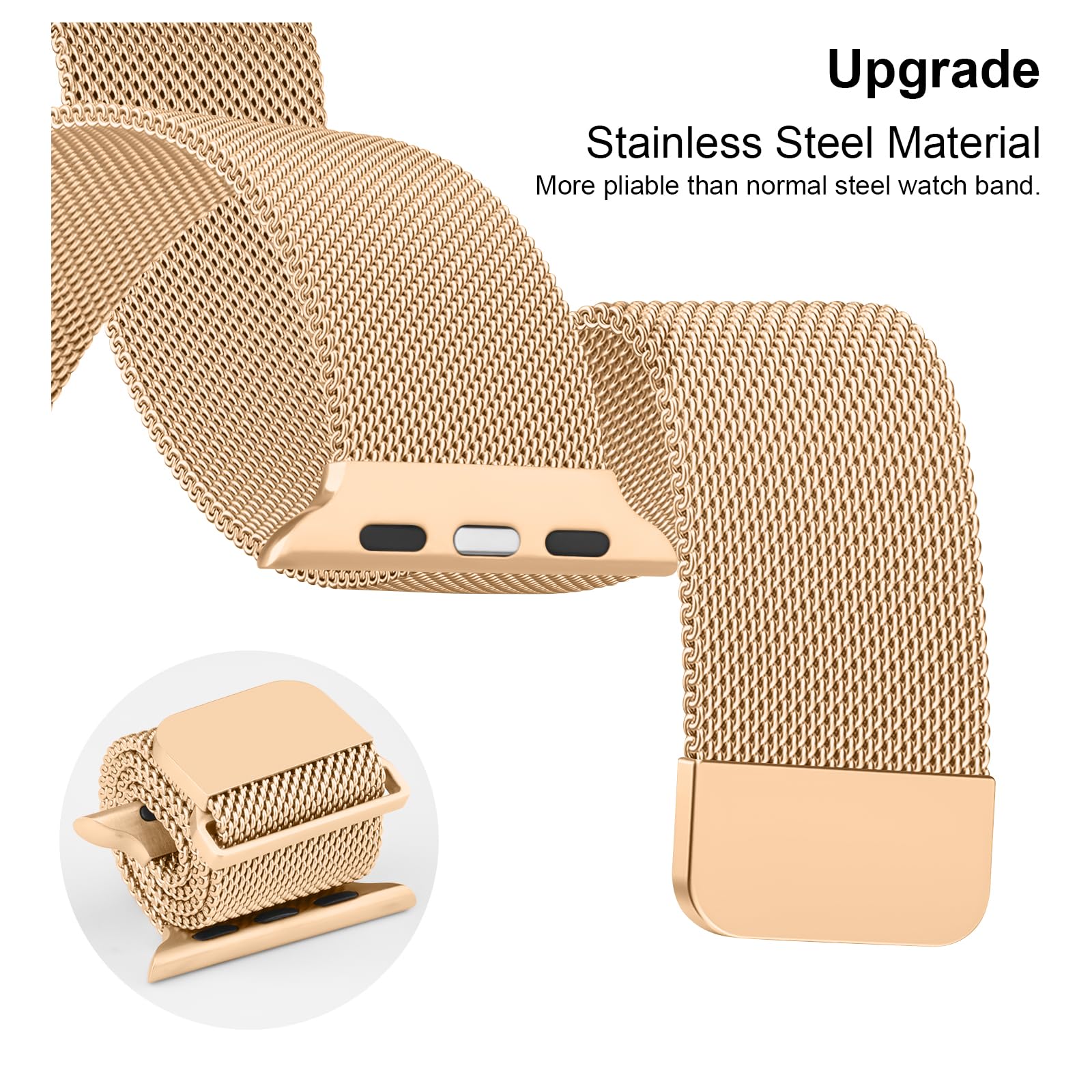 Silver 38mm/40mm/41mm Best apple watch bands in use, Apple watch band , Applewatchbands.us