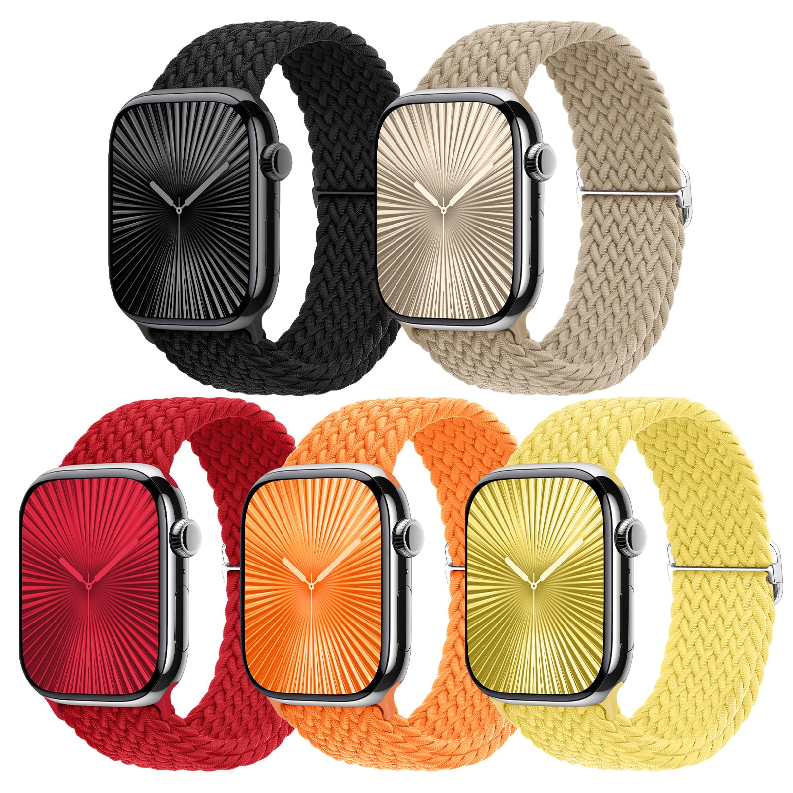 Black/Stone/Red/Orange/Yellow 49MM/46MM/45MM/44MM/42MM(Series 3 2 1) Best apple watch bands in use, Apple watch band , Applewatchbands.us