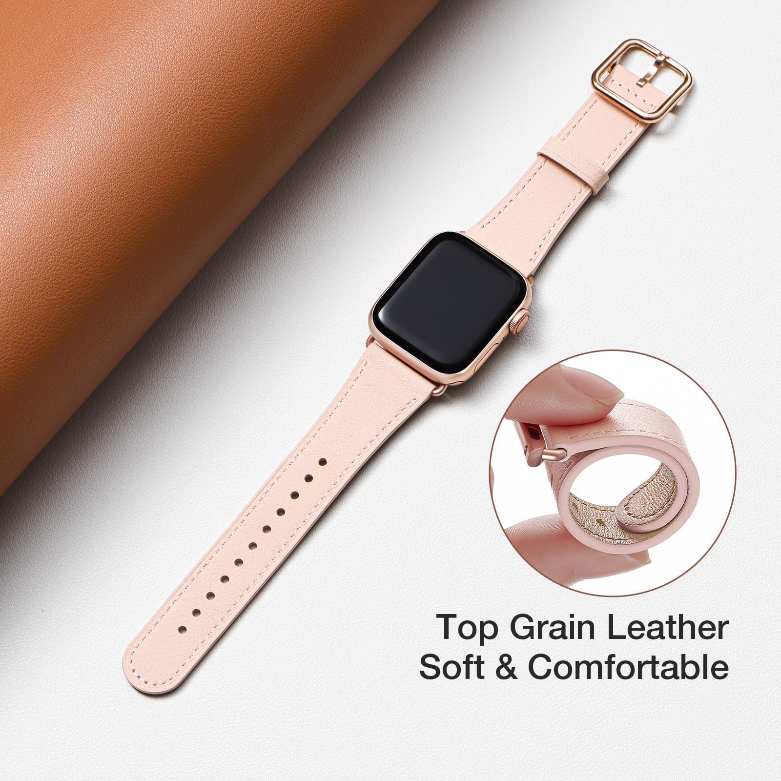 Camel/Silver 49mm/46mm/45mm/44mm/42mm(Series 3 2 1) Best apple watch bands in use, Apple watch band , Applewatchbands.us