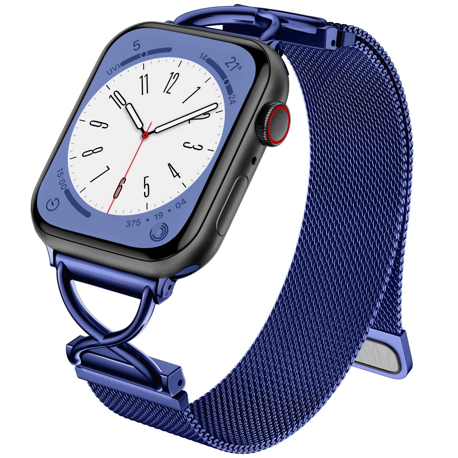 Blue 38/40/41/42mm(Series 10) Best apple watch bands in use, Apple watch band , Applewatchbands.us