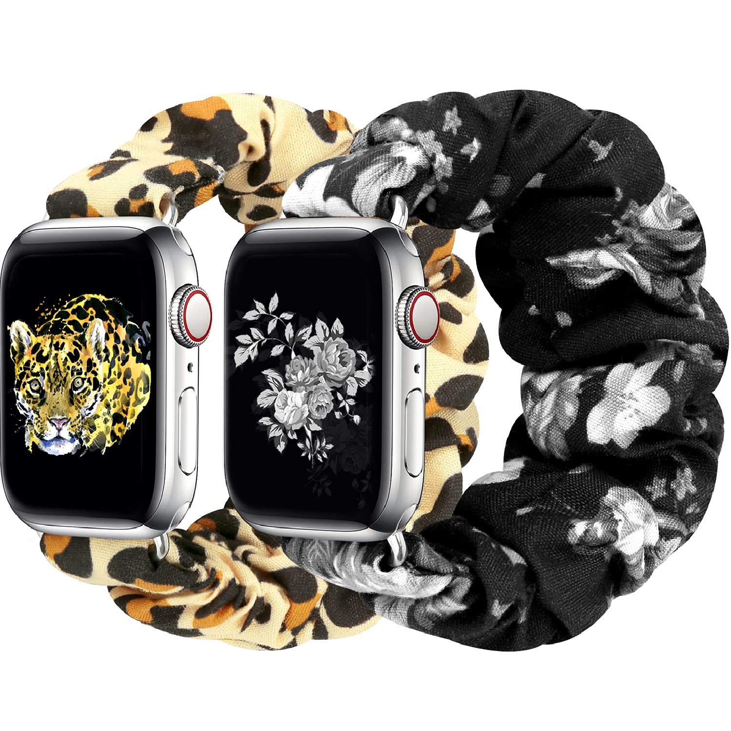 E-Purple Floral 38mm/40mm/41mm-M/L Best apple watch bands in use, Apple watch band , Applewatchbands.us