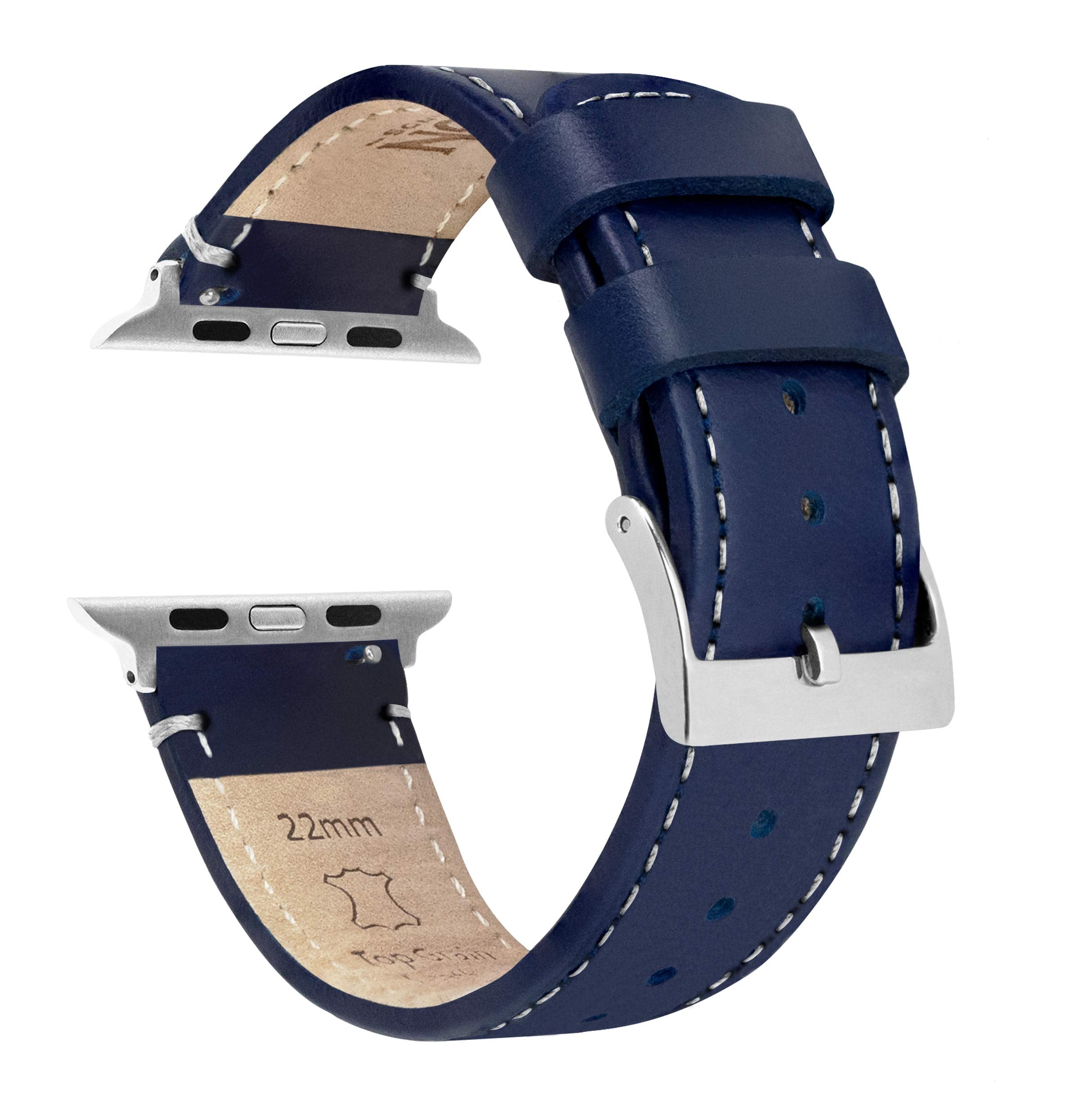 Saddle Brown Leather & Stitching Small Apple Watch (38mm/40mm/41mm) Best apple watch bands in use, Apple watch band , Applewatchbands.us