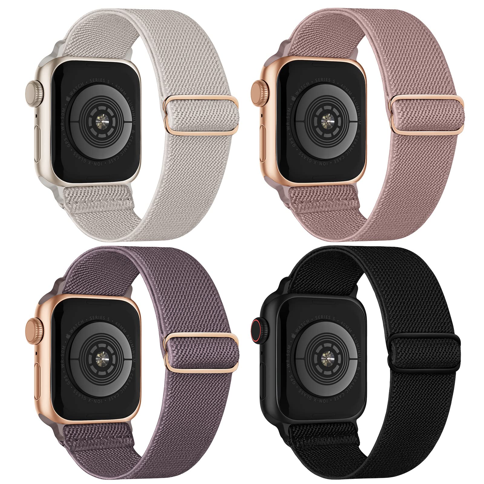 LightPink/SageGreen/Lavender/White 42mm(Series 3)/44mm/45mm/46mm/49mm Best apple watch bands in use, Apple watch band , Applewatchbands.us