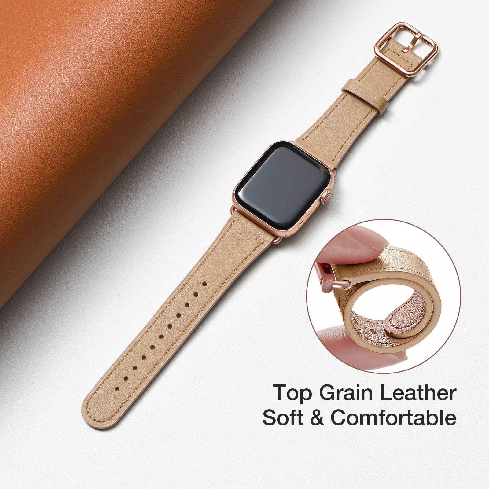 Black/Soft Gold 38mm/40mm/41mm/42mm(Series 10) Best apple watch bands in use, Apple watch band , Applewatchbands.us