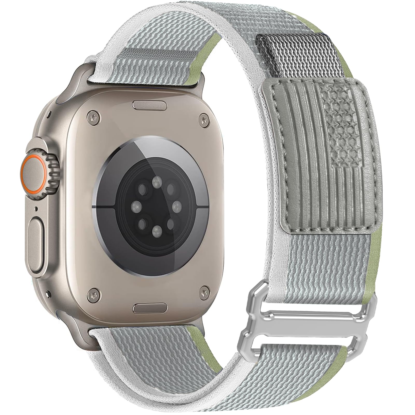 Light Green Gray/Titanium  Best apple watch bands in use, Apple watch band , Applewatchbands.us