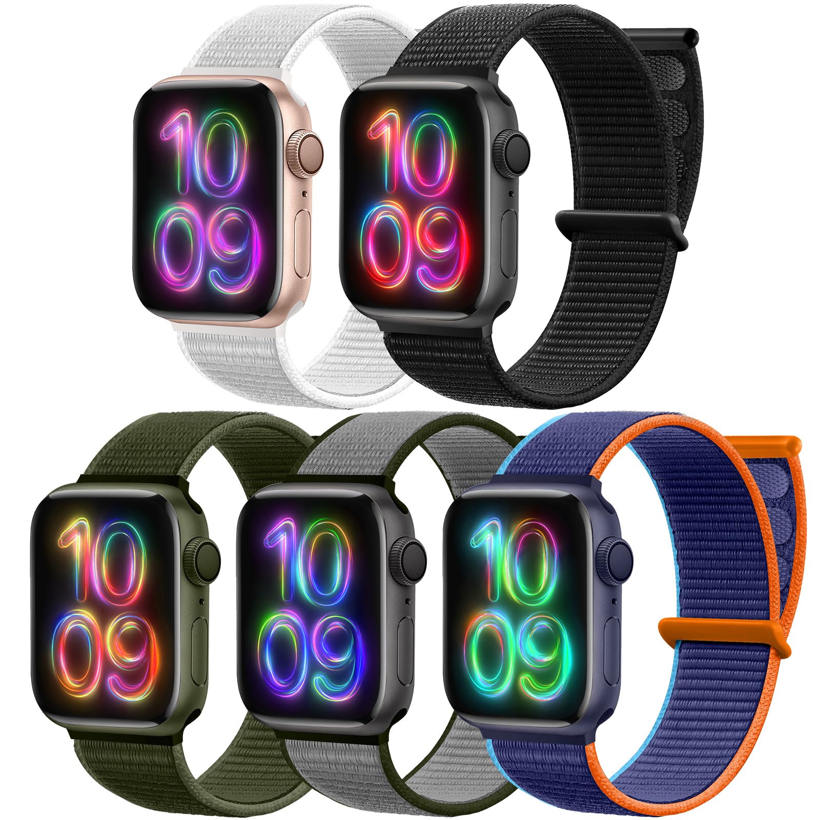 Gradient Twill 5# 42mm/44mm/45mm/46mm/49mm(Serles 3 2 1) Best apple watch bands in use, Apple watch band , Applewatchbands.us