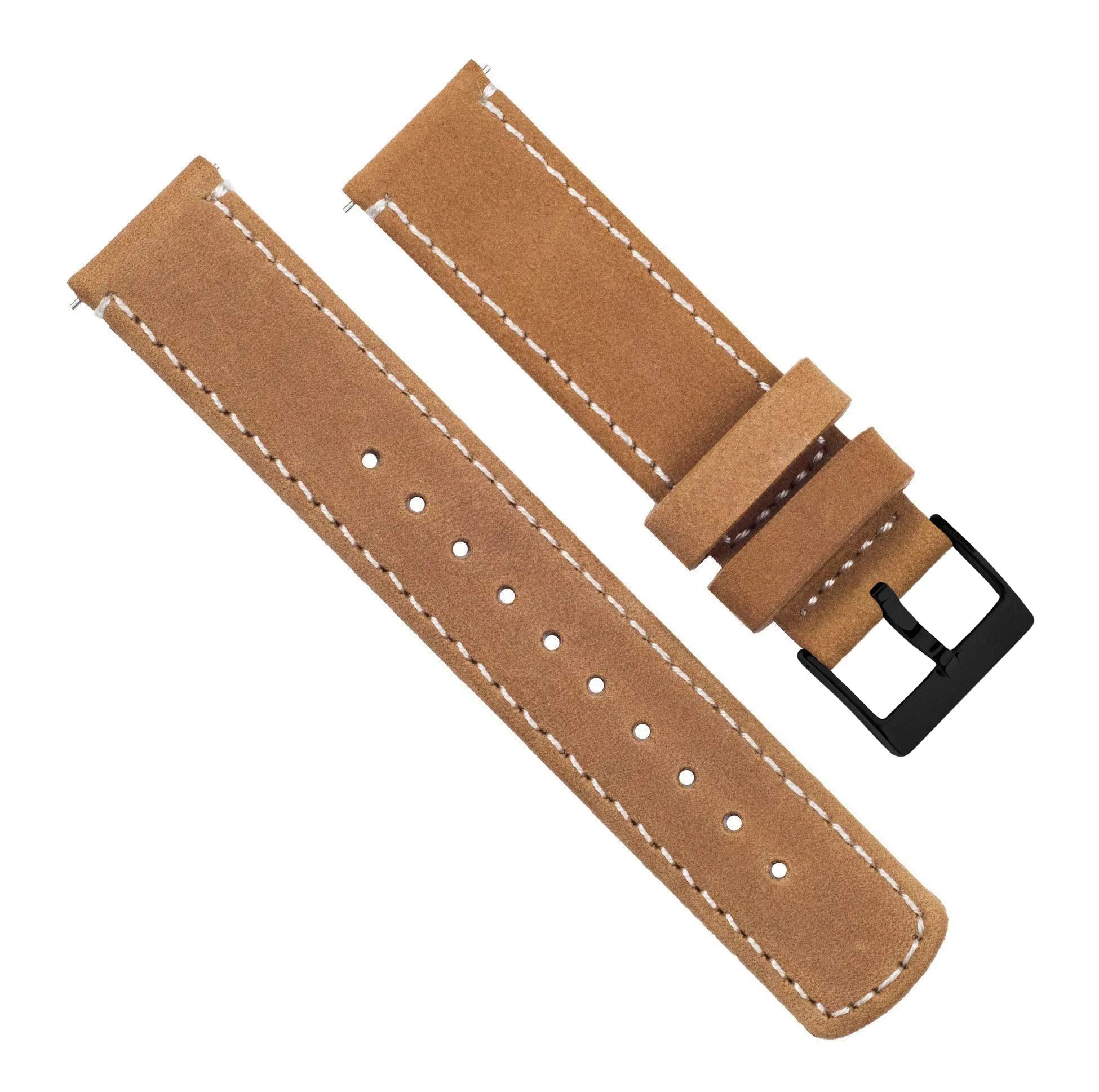 Gingerbread Leather / Gingerbread Stitching 24mm Best apple watch bands in use, Apple watch band , Applewatchbands.us