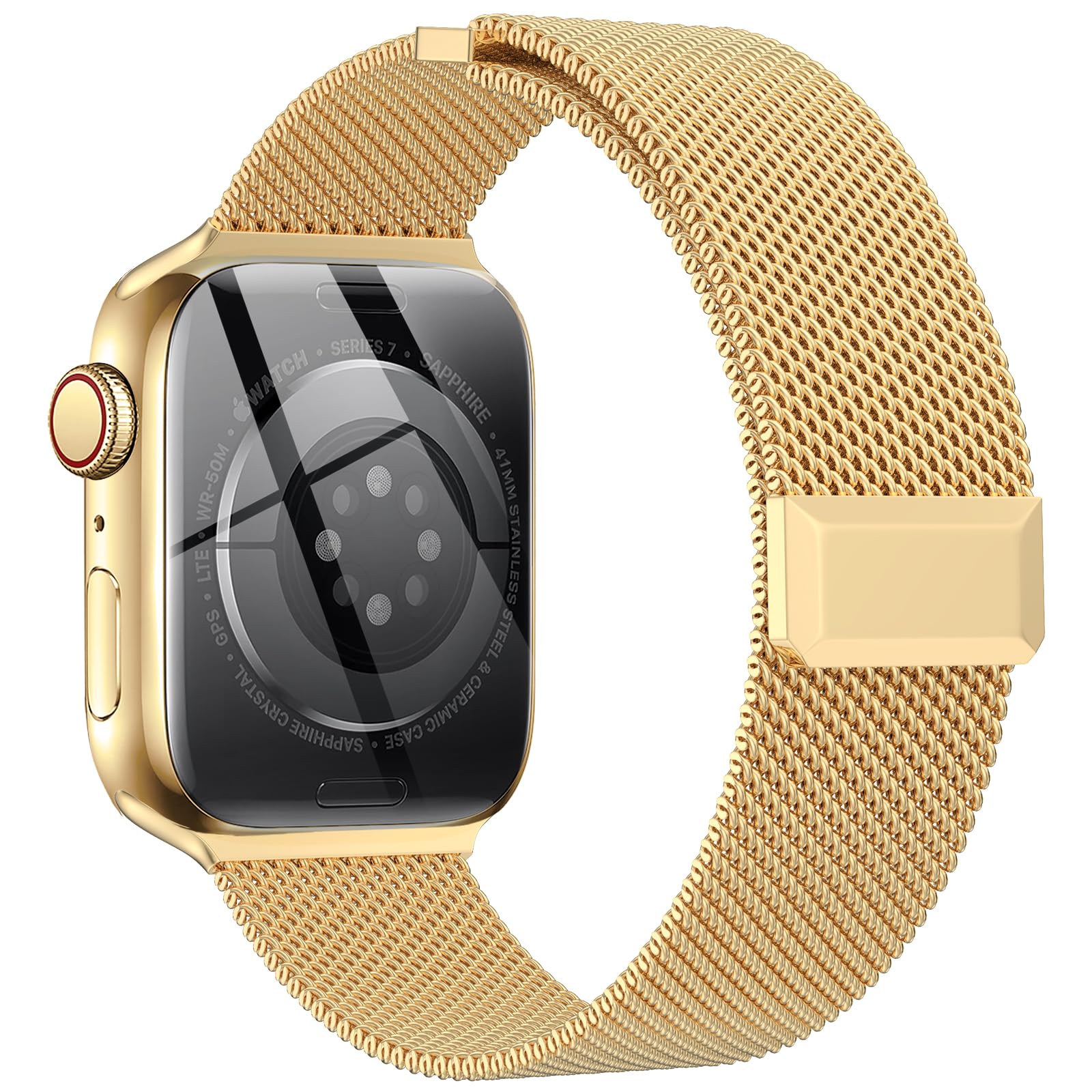 Gloden Series10 46mm/Ultra2 49mm/45mm/44mm Best apple watch bands in use, Apple watch band , Applewatchbands.us