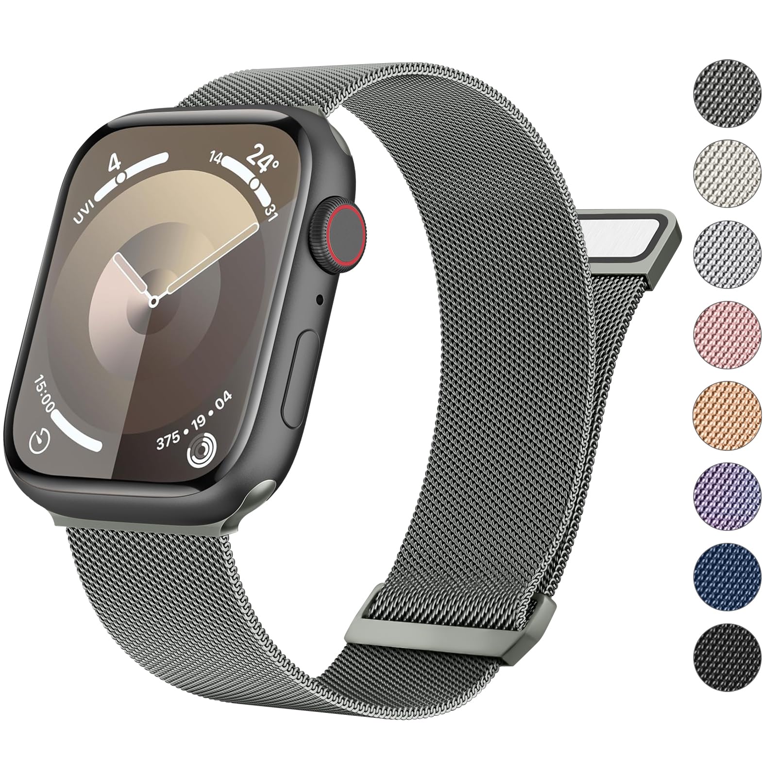 Space Gray 38mm/40mm/41mm Best apple watch bands in use, Apple watch band , Applewatchbands.us