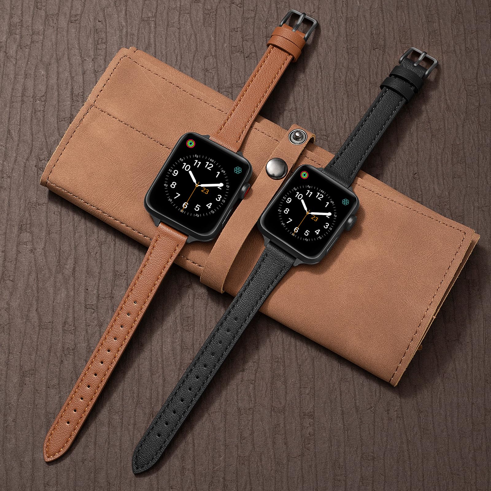 Brown/Pink for Silver 38mm/40mm/41mm/42mm(Series 10) Best apple watch bands in use, Apple watch band , Applewatchbands.us