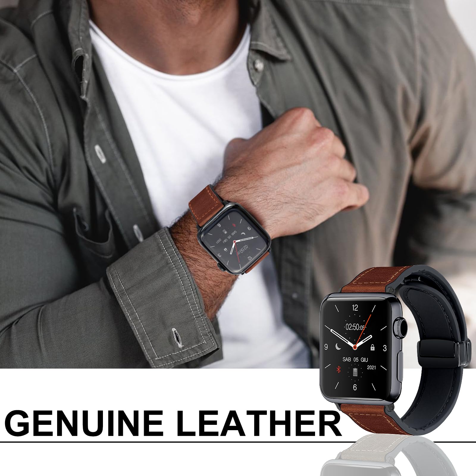 E-Army Green 49/46/45/44/42mm(Series 1/2/3) Best apple watch bands in use, Apple watch band , Applewatchbands.us