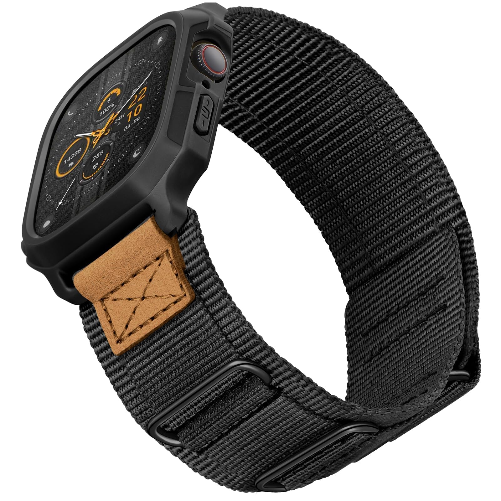 Black 44mm 45mm Best apple watch bands in use, Apple watch band , Applewatchbands.us