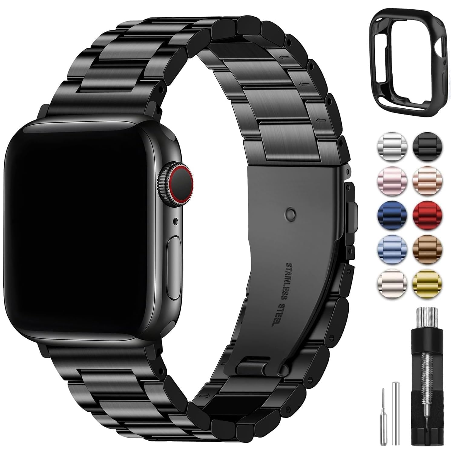 49mm Silver Best apple watch bands in use, Apple watch band , Applewatchbands.us