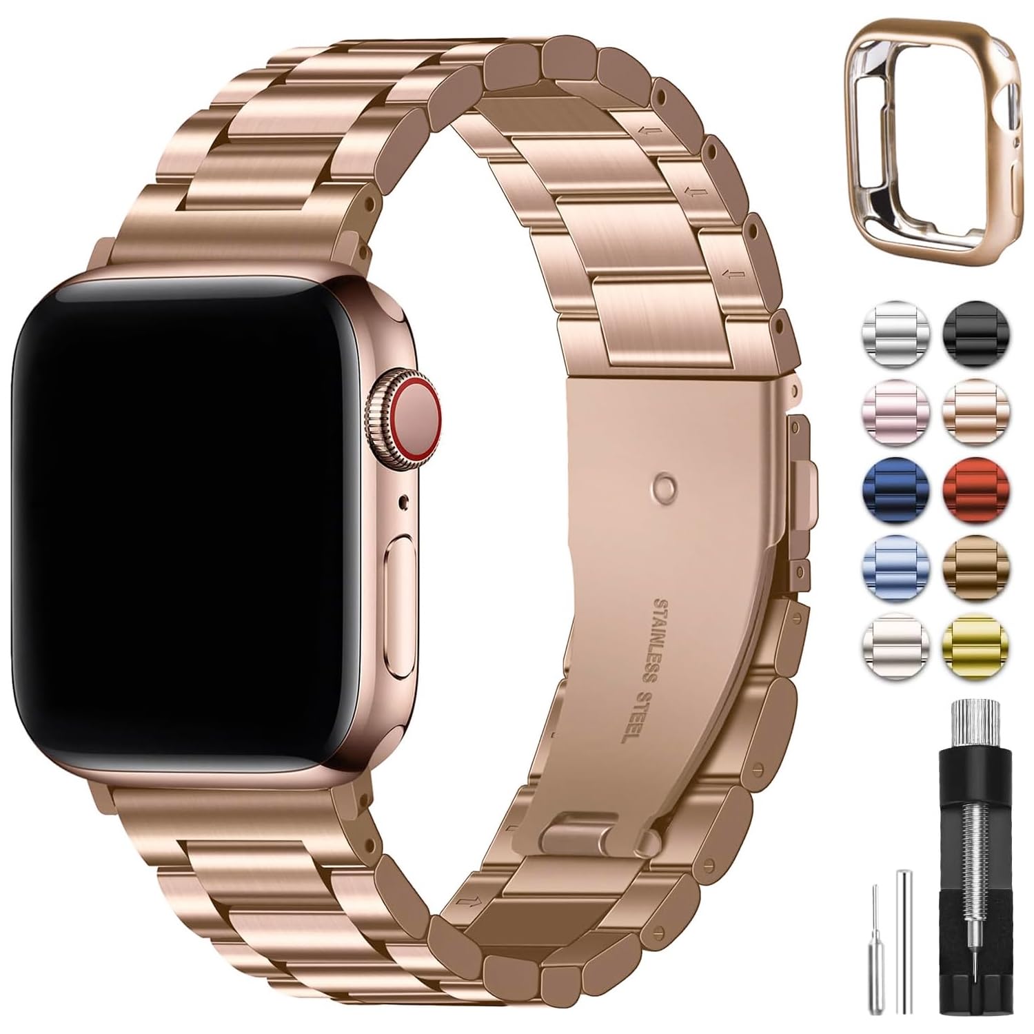 38mm 40mm 41mm Golden Coffee Best apple watch bands in use, Apple watch band , Applewatchbands.us
