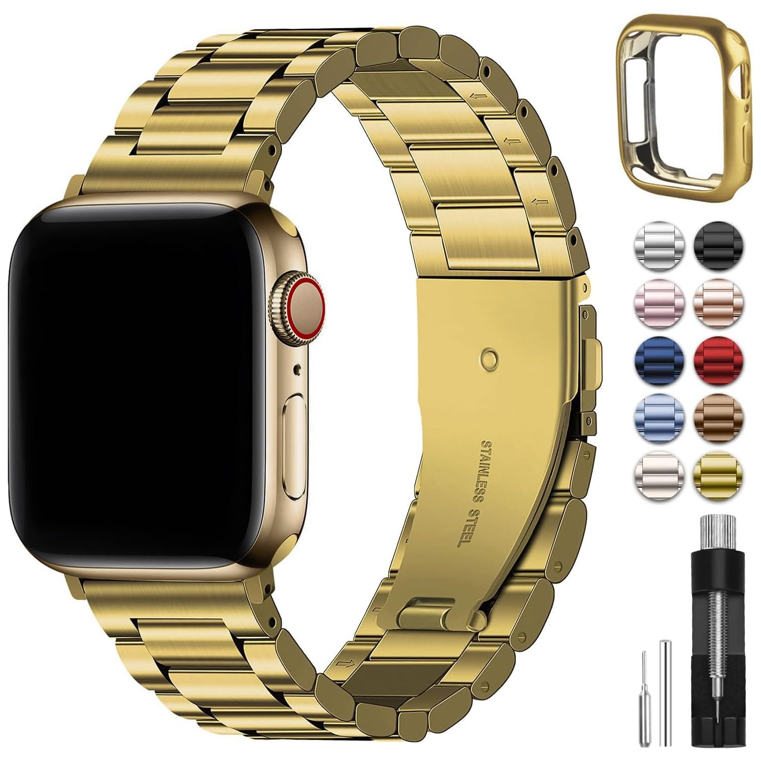 38mm 40mm 41mm Black Best apple watch bands in use, Apple watch band , Applewatchbands.us