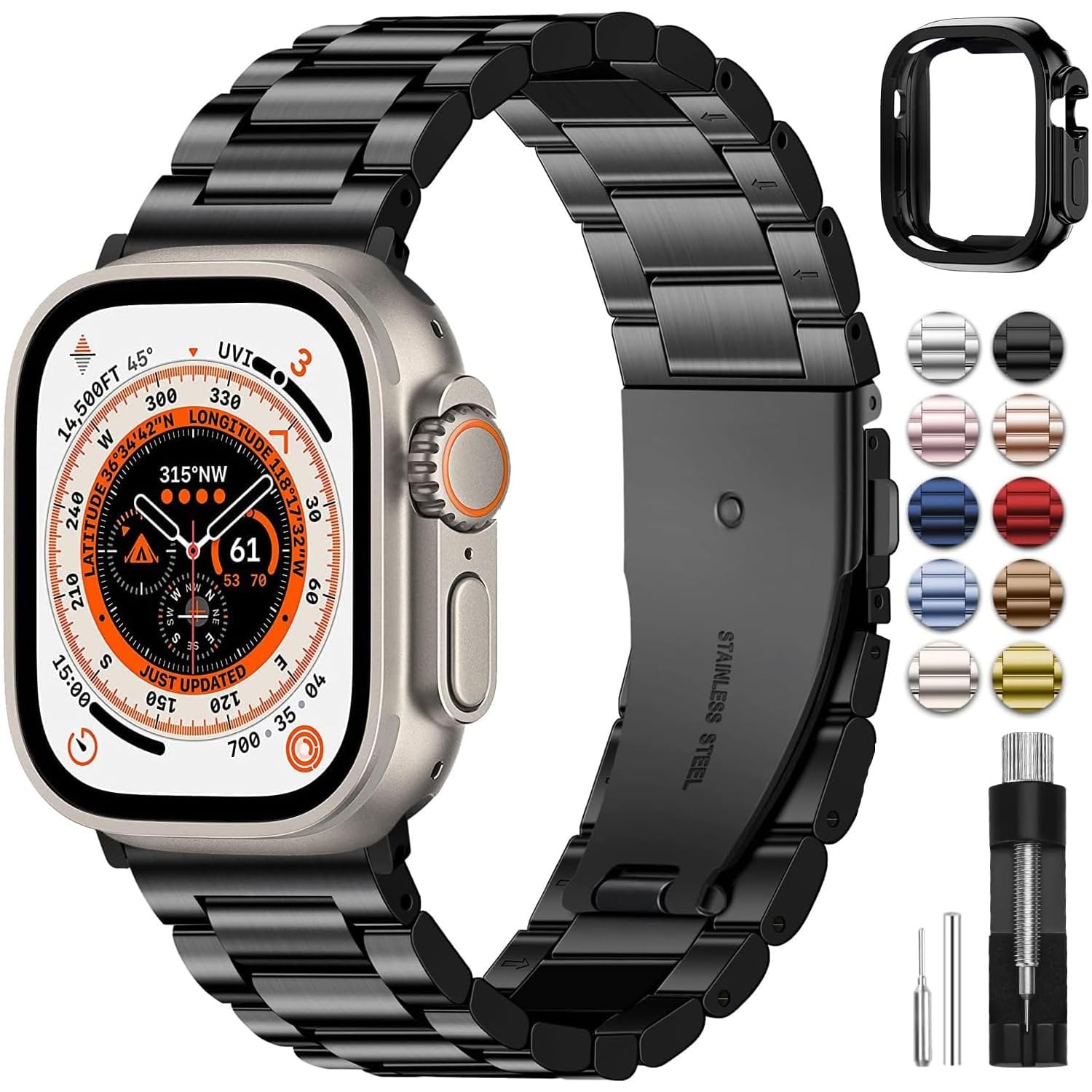 38mm 40mm 41mm Blue Grey Best apple watch bands in use, Apple watch band , Applewatchbands.us