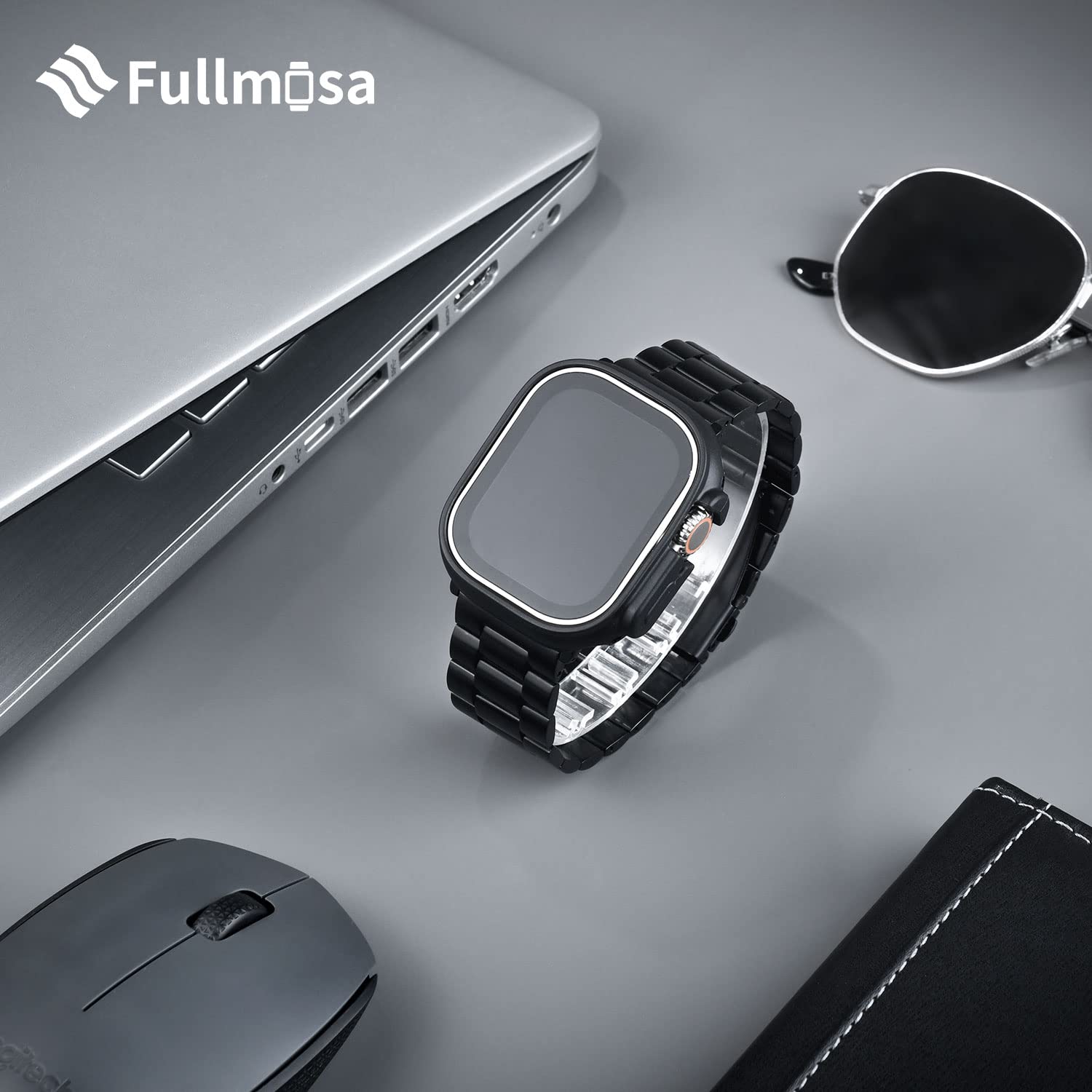 49mm Black Best apple watch bands in use, Apple watch band , Applewatchbands.us