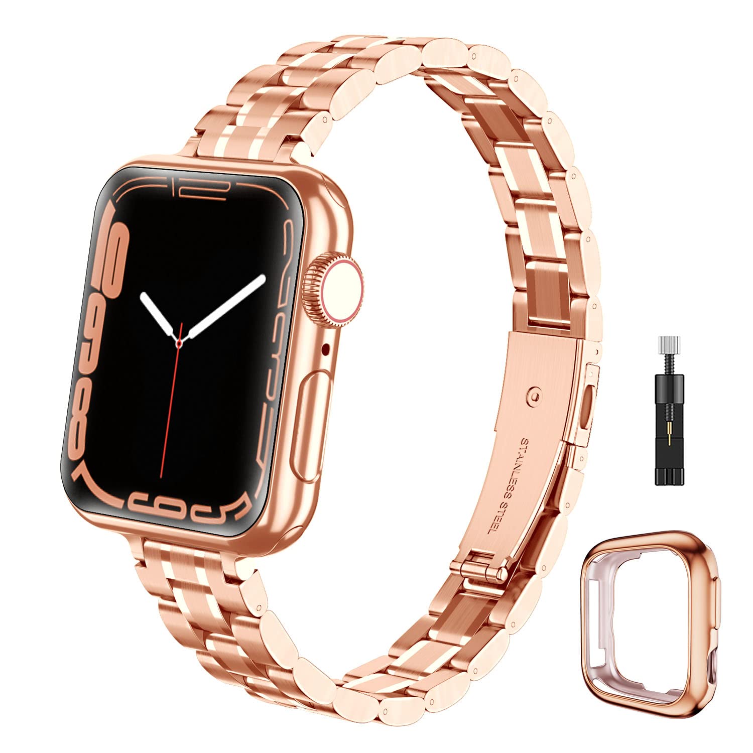 S-Gold 42mm/44mm/45mm Best apple watch bands in use, Apple watch band , Applewatchbands.us