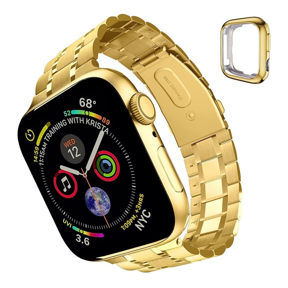 S-Silver/M-Rose Gold 38mm/40mm/41mm Best apple watch bands in use, Apple watch band , Applewatchbands.us